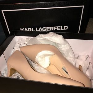 Karl Lagerfeld heels size 6